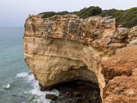 Seitlicher Tiefblick zu Ausbruchsbogen